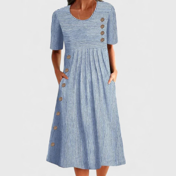 Sophia | Abito Midi Comfort Traspirante
