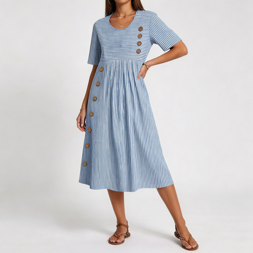 Sophia | Abito Midi Comfort Traspirante