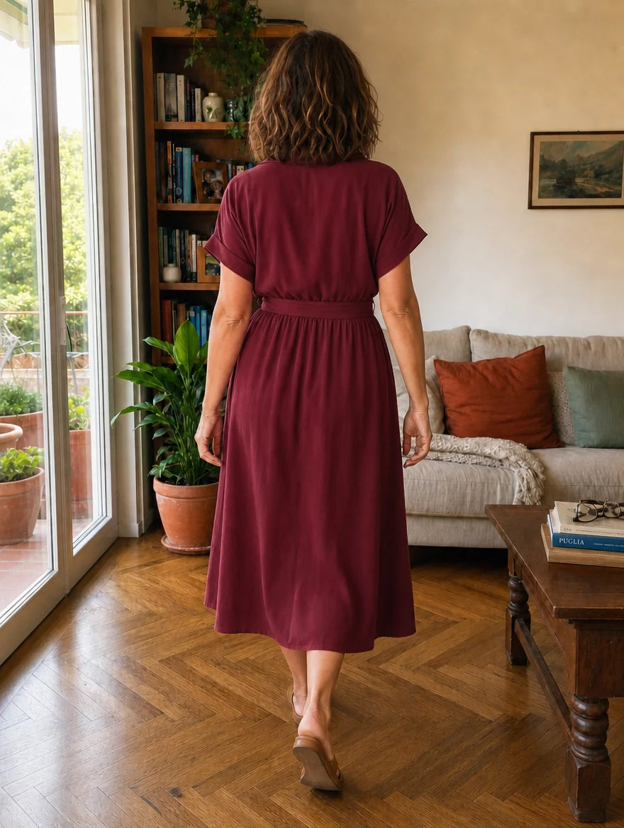 Abito Camicia Midi
