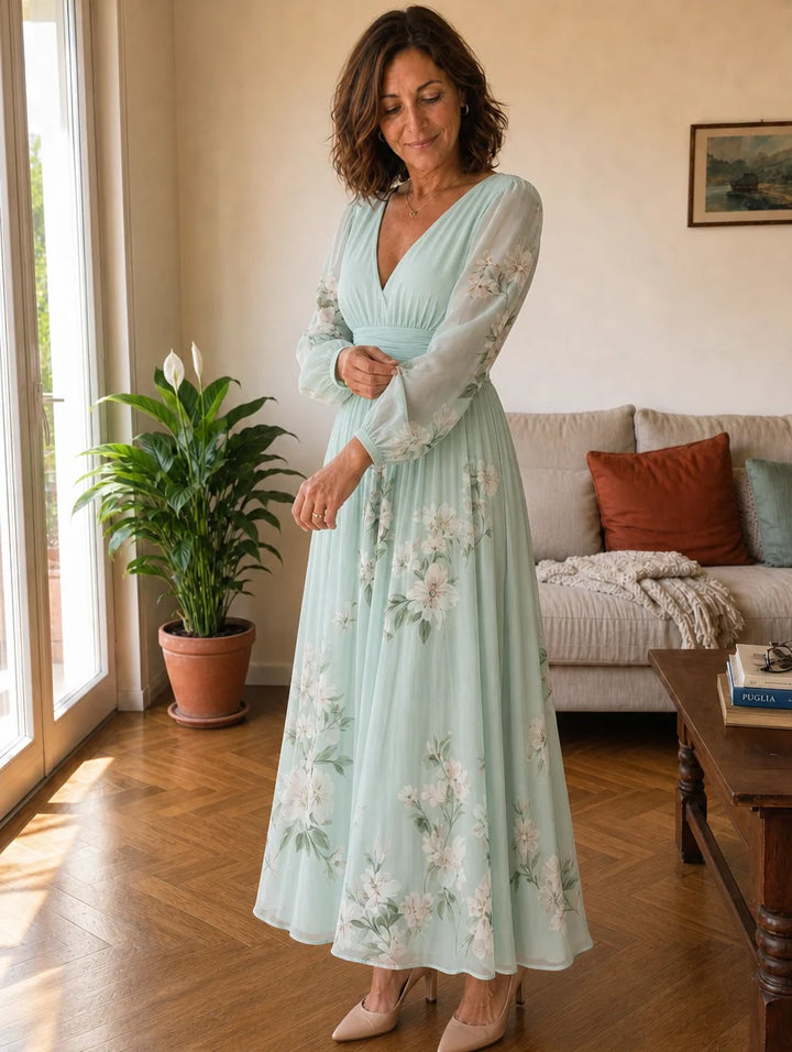 Ginevra | Abito Midi Floreale