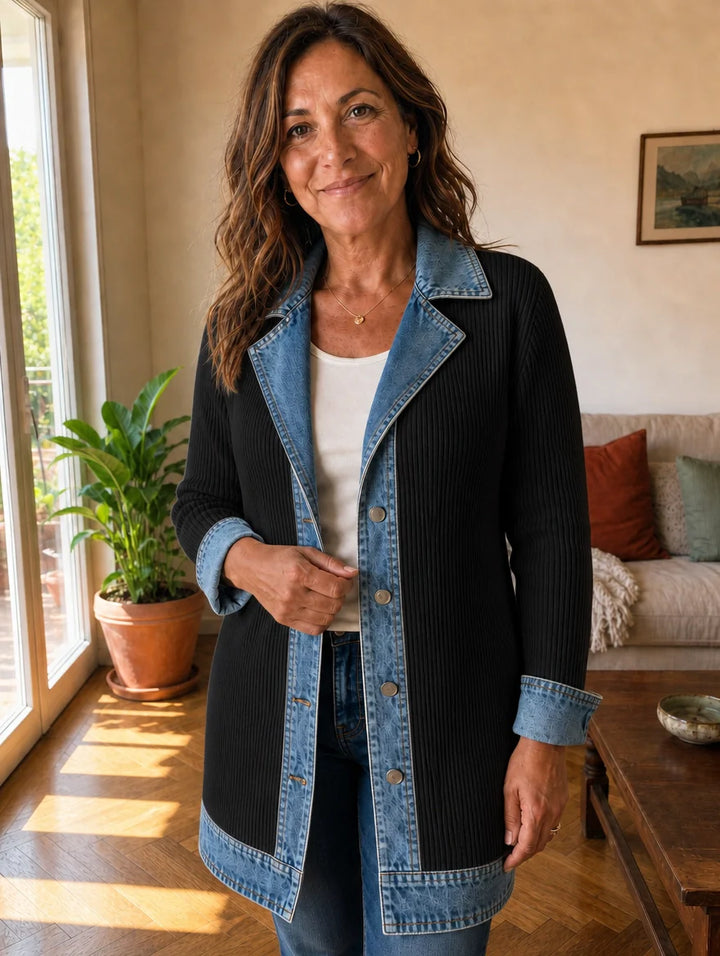 Alessia | Giacca Lunga in Maglia