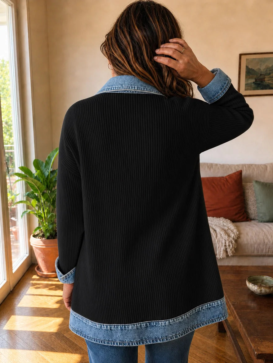 Alessia | Giacca Lunga in Maglia